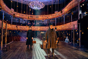 A Christmas Carol prente — A christmas carol Muurpapier
