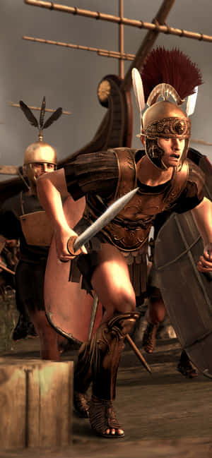 Iphone Xs Max Total War Attila Agtergrond — Vivo T5 Lite Muurpapier