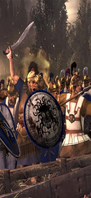 Iphone Xs Total War Rome 2 Agtergrond — iPhone 13 Pro Max Muurpapier