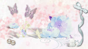Oulike pastel agtergrond — Oulike Pastel Muurpapier