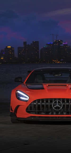 Mercedes GTS — iPhone 15 Pro Max Muurpapier