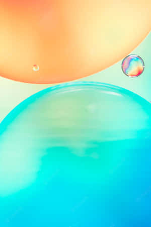 Bubbles Phone — Huawei MatePad 11.5 (2025) Muurpapier