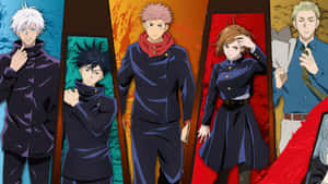 Anime Alle Karakters HD — Anime karakters GIF Muurpapier