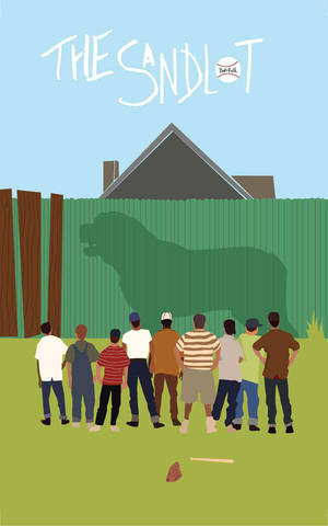 Die Sandlot — POCO Pad M1 Muurpapier