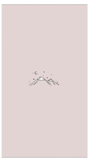 Minimalistiese estetiese agtergrond — Minimalistiese estetika Muurpapier