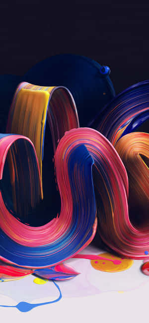 Verf Kleur Beelde — Vivo Y500 Muurpapier