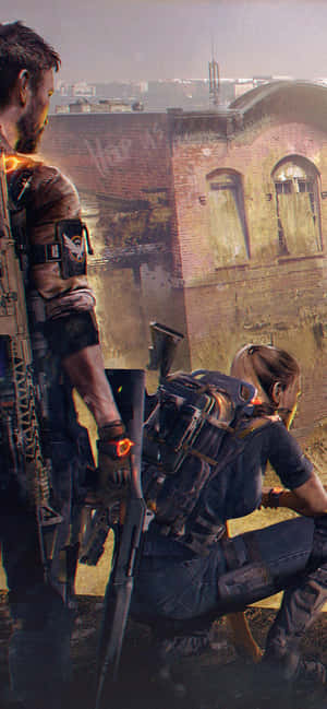 Iphone Xs Max The Division Agtergrond — Pixel 7 Pro Muurpapier