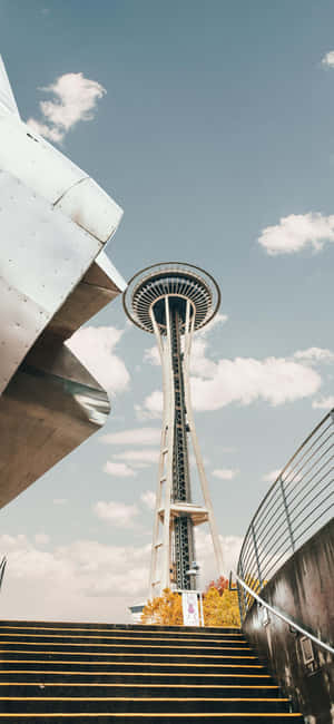 Iphone X Seattle Agtergrond — iPhone 18 Pro Muurpapier