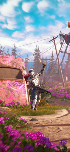 Far Cry New Dawn Agtergrond — iPhone 14 Muurpapier