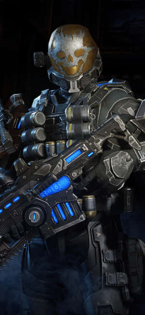 Iphone X Gears Of War 5 Agtergrond — Moto G67 Muurpapier