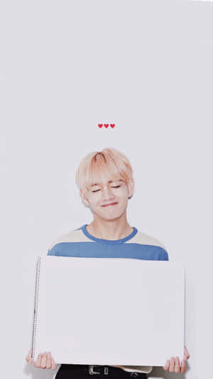 Bts V-foto's — BTS V Muurpapier