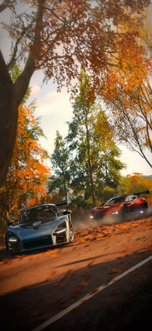 Iphone Xs Forza Horizon 4 Agtergrond — Xperia 1 VII Muurpapier
