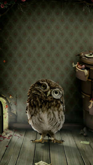 Oulike Uil agtergrond — Oulike Uil Muurpapier