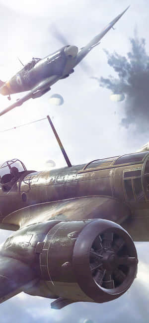 Hd Battlefield V Agtergrond — Realme GT8 Muurpapier