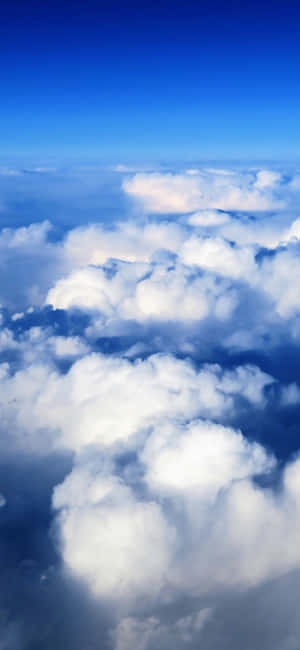 Wit Wolk Agtergrond — Vivo X500 Pro Max Muurpapier