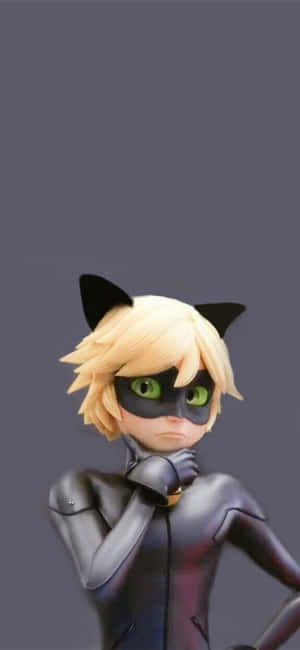 Cat Noir prente — Samsung Galaxy S20 Muurpapier