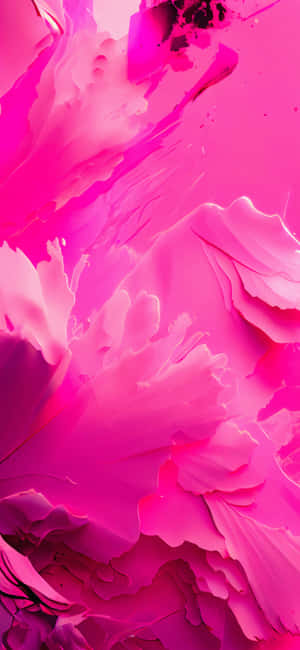Pienk Foon agtergrond — iPhone 17 Pro Max Muurpapier