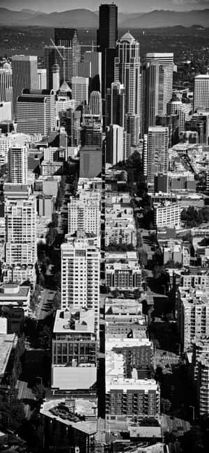 Iphone X Seattle Agtergrond — iPhone 15 Pro Muurpapier