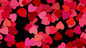 Liefde Hart agtergrond — Oulike Hart Muurpapier