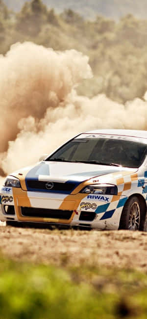 Iphone Xs Dirt Rally Agtergrond — Pixel 7 Pro Muurpapier