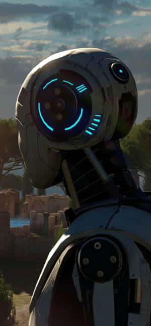Iphone Xs Max The Talos Principle Agtergrond — Moto G67 Muurpapier