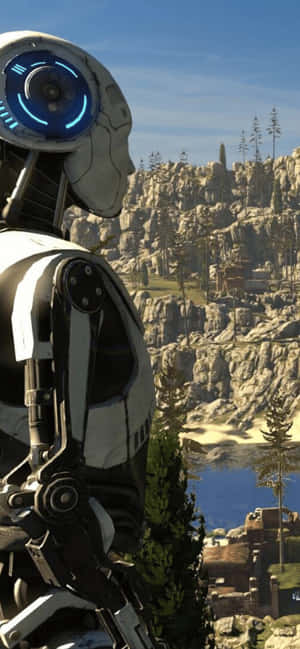 iPhone XS Max The Talos Principle-agtergrond — iPhone 16 Pro Muurpapier