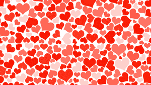 Liefdeshart-agtergrond — Oulike Hart Muurpapier