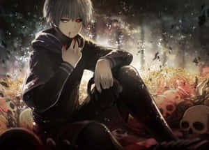 Tokyo Ghoul agtergrond — Tokyo ghoul GIF Muurpapier