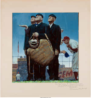 Norman Rockwell Prente — Oppo Find N5 Muurpapier