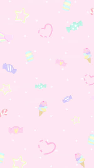 Oulike Pastelagtergrond — Oulike Pastel Muurpapier