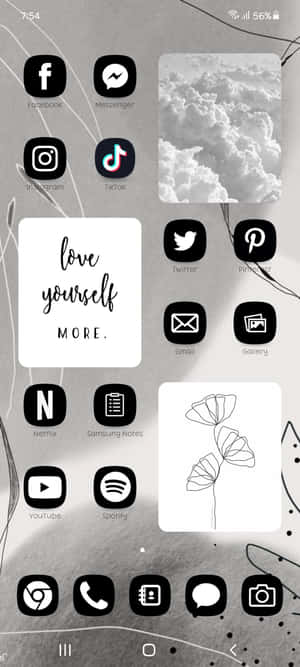 Estetiese Widgets Prente — Pixel 11 Muurpapier