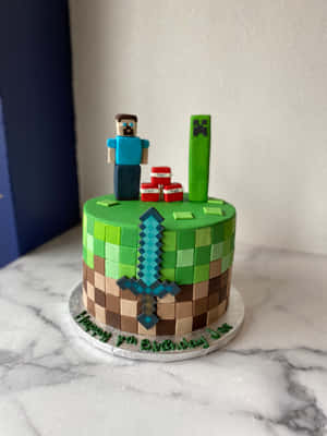 Minecraft Koeke Prente — iPad Air 13 Muurpapier