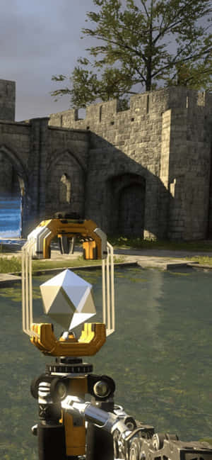 Iphone Xs Max The Talos Principle Agtergrond — Moto G67 Muurpapier