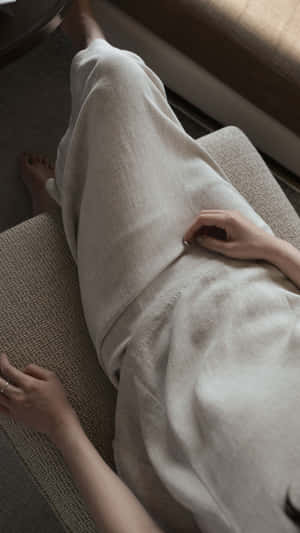Beige estetiese prente — Beige estetiese GIF Muurpapier