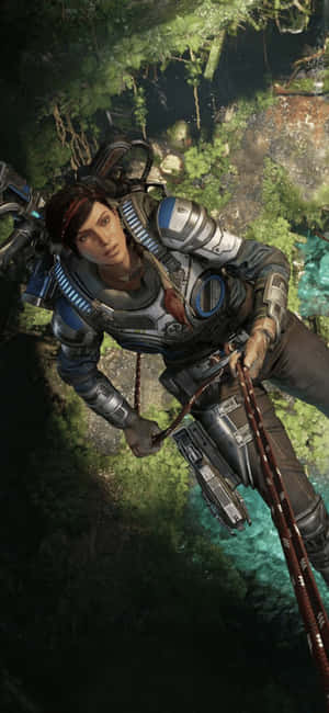 iPhone X Gears Of War 5 Agtergrond — Huawei nova 16 Pro Muurpapier