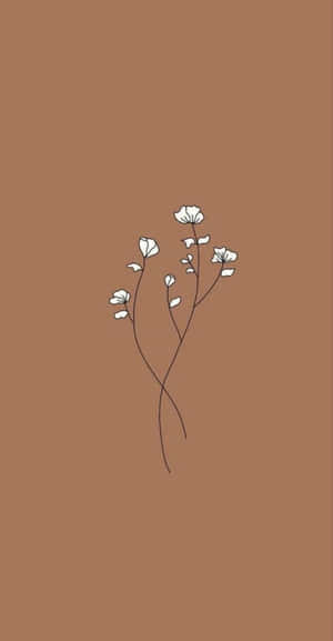 Estetiese minimalistiese prente — Pixel Fold Muurpapier