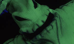 Nabyfoto van Oogie uit The Nightmare Before Christmas — The Nightmare Before Christmas Muurpapier