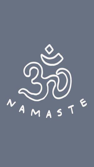 Namaste Geestelike Estetiek — Spirituele Estetiek Muurpapier