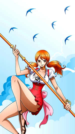 Nami One Piece — Nami One Piece Muurpapier