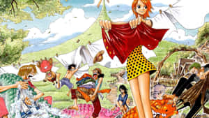 Nami One Piece — Nami One Piece Muurpapier