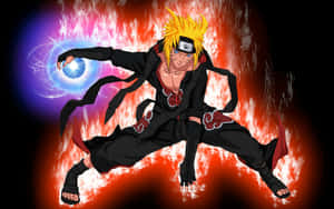 Naruto-agtergrond — Naruto esteties Muurpapier