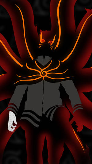 Naruto Baryon-modus Staande — Naruto Muurpapier