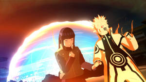 Naruto en Hinata Ninja-oorlog — Naruto en hinata Muurpapier