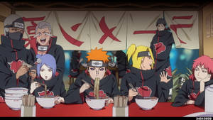 Naruto Pain Dinee — Naruto karakters Muurpapier