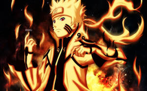 Naruto PC Ses van Wysgerige Weë — Naruto Supreme Muurpapier