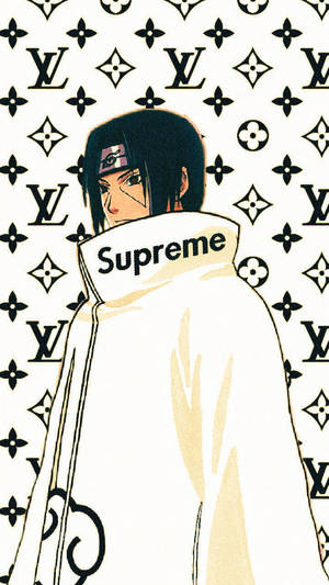 Naruto Supreme Itachi Wit Muurpapier — Naruto Supreme Muurpapier