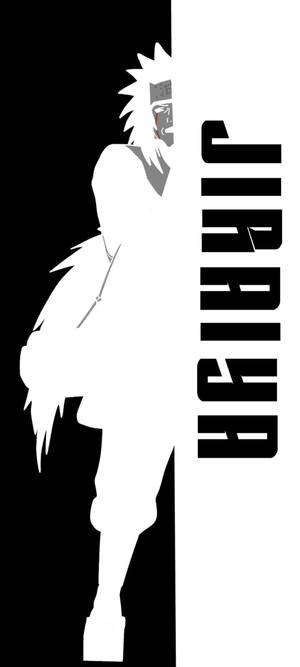 Naruto Swart Legendariese Sannin Jiraiya — Nothing Phone (2) Muurpapier