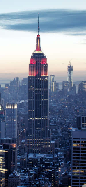 iPhone Xs New York Stad Agtergrond — Honor Play 70C Muurpapier