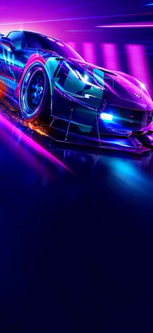 Iphone Xs Need For Speed Heat Background — AMOLED Muurpapier