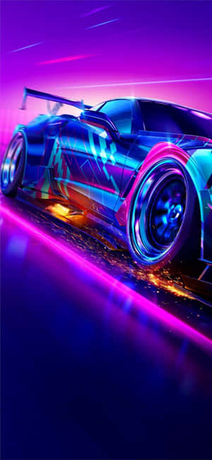 Need For Speed Heat Agtergrond — OnePlus Nord 5 Muurpapier